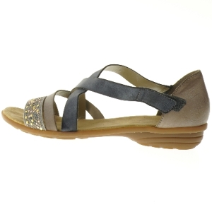 Helt nye Sandaler med stenpynt str. 41 fra Rieker (str. 41 )