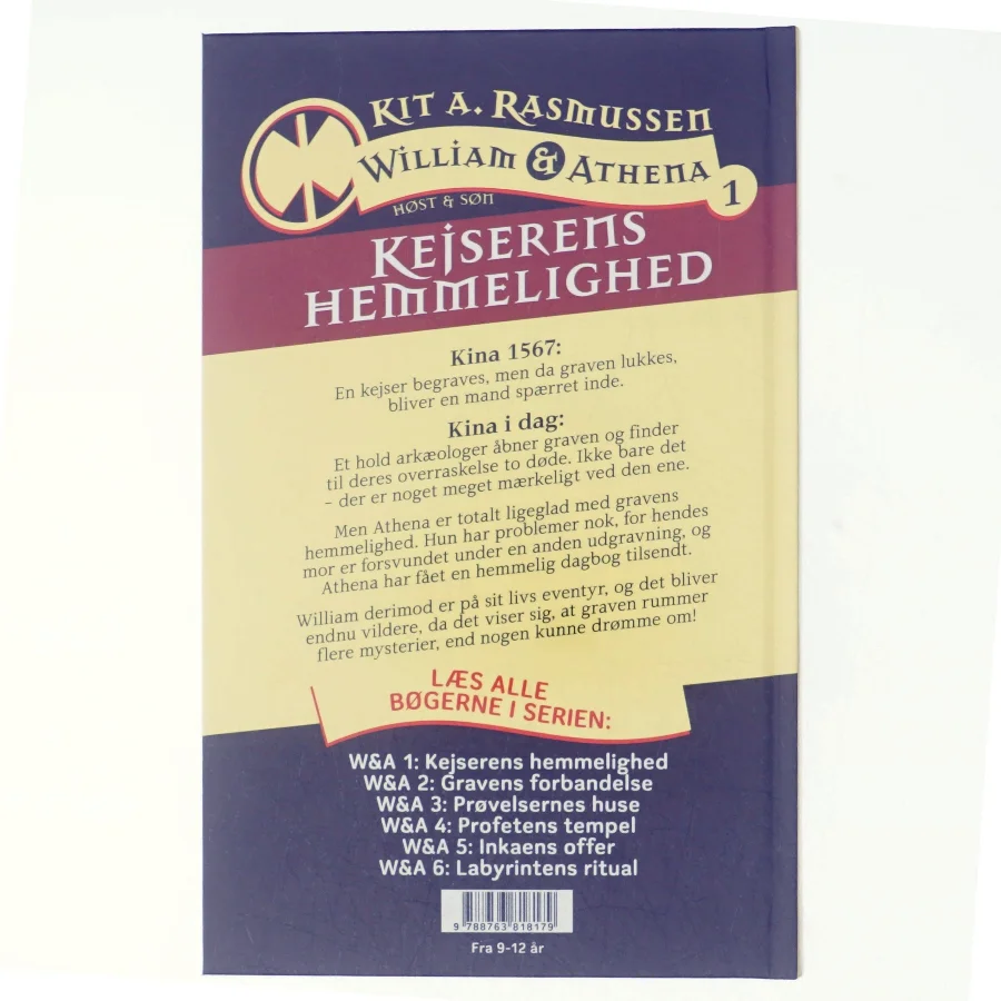 Kejserens hemmelighed af Kit A. Rasmussen (Bog)