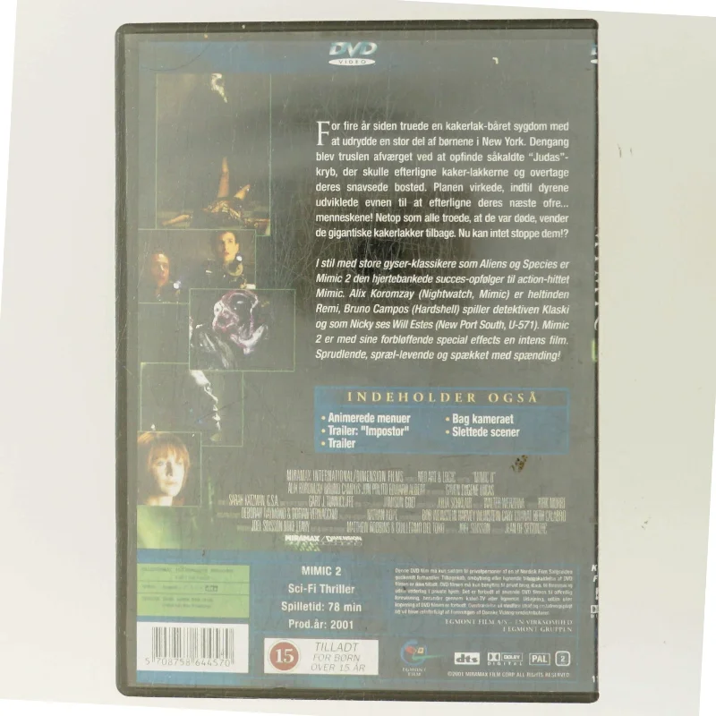 Mimic 2 med Alix Koromzay (DVD)