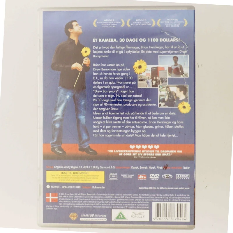 My Date with Drew med Brian Herzlinger (DVD)