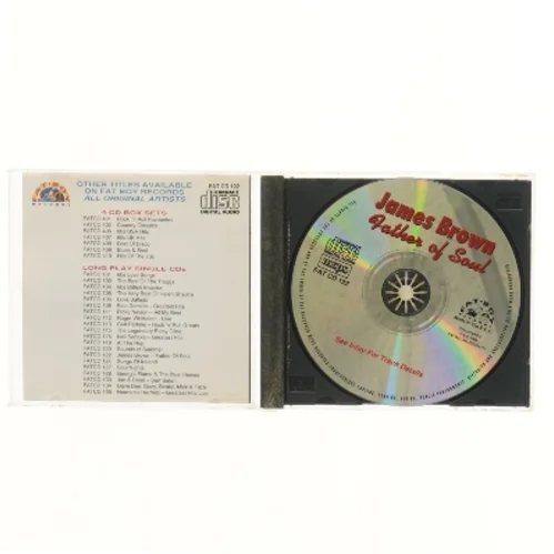 James Brown CD - Father of Soul (str. 12,5x14 cm)