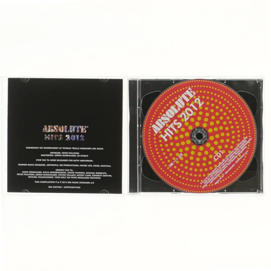 Absolute Hits 2012 CD