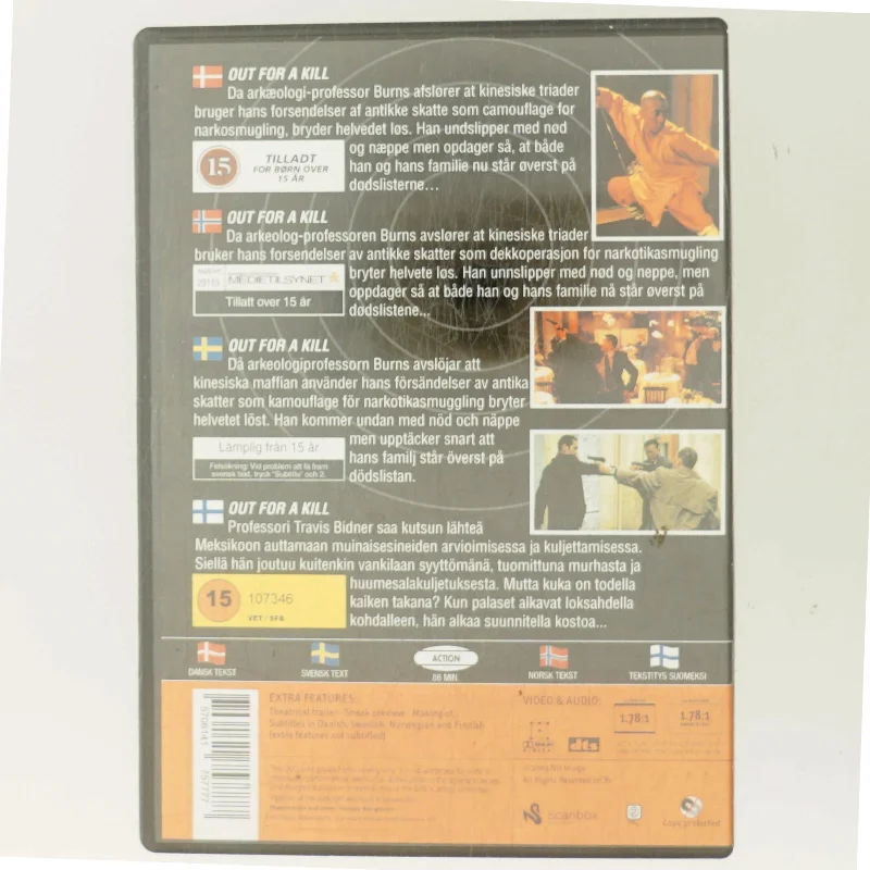 Out for a Kill med Steven Seagal (DVD)