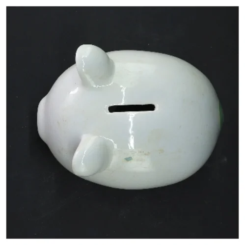 Sparegris keramisk (str. 15x12x11 cm)