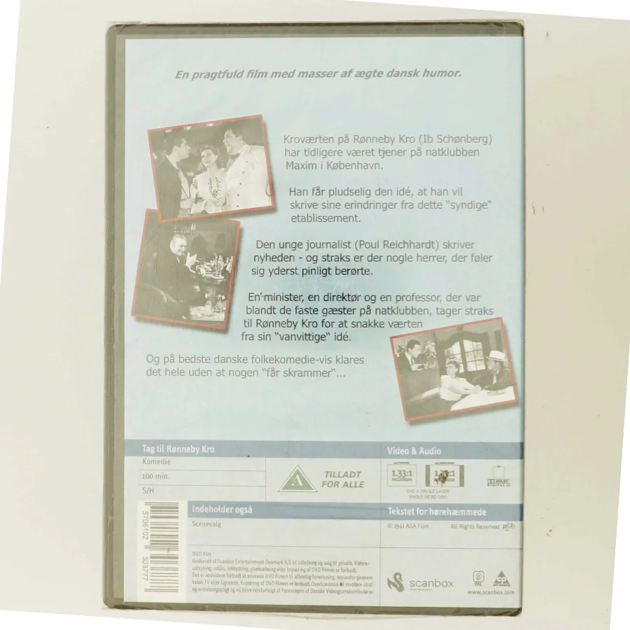 Tag til Rønneby Kro med Ib Schønberg (DVD)