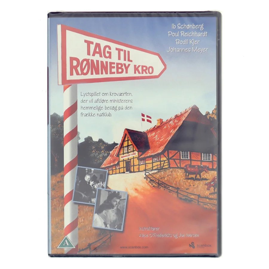Tag til Rønneby Kro med Ib Schønberg (DVD)