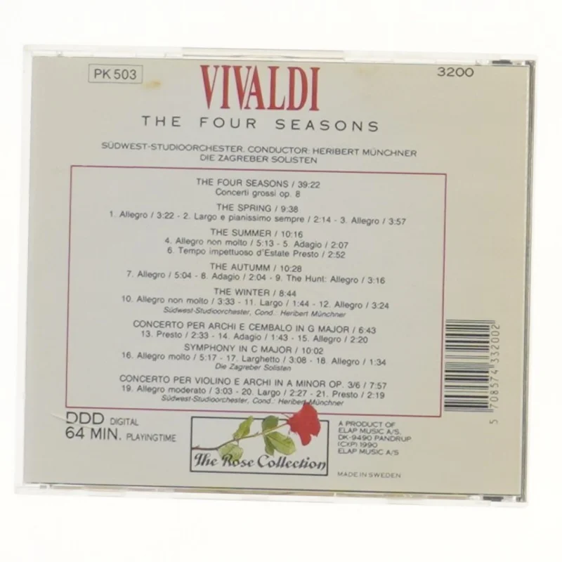 Vivaldi: The Four Seasons CD