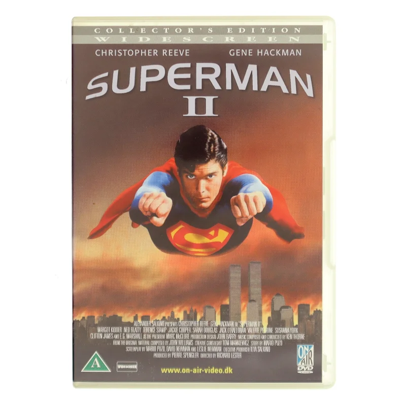 Superman II med Christopher Reeve (DVD)