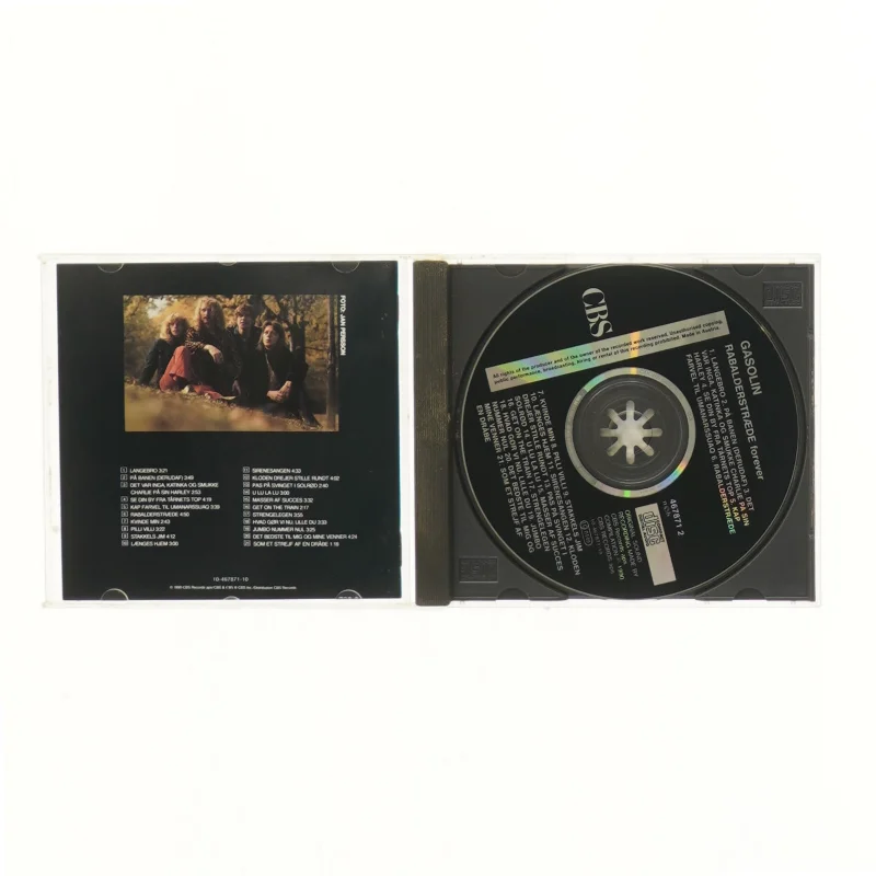 Gasolin' CD - Rabalderstræde Forever (str. 12,5x14 cm)