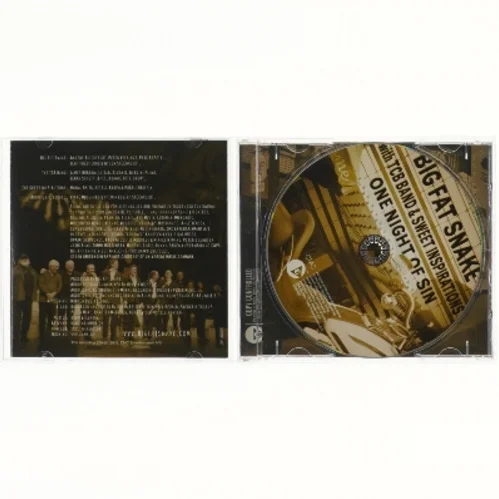 Big Fat Snake CD - One Night of Sin