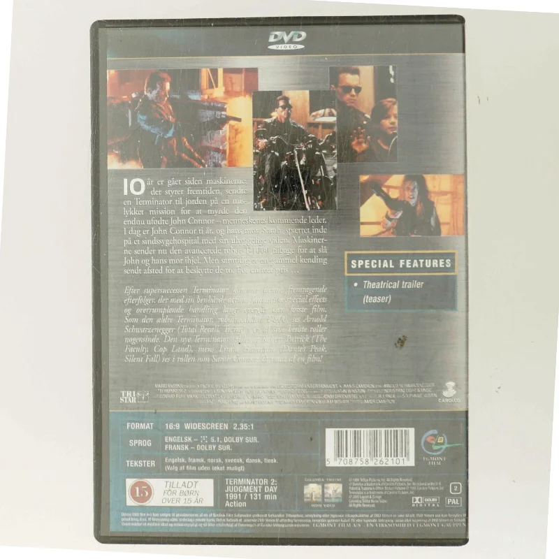 Terminator 2: Judgment Day med Navne ikke angivet (DVD)