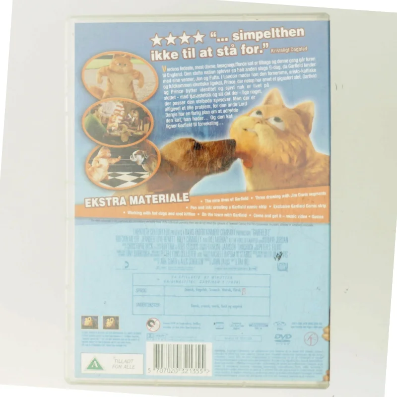 Garfield 2 med Ikke nævnt (DVD)