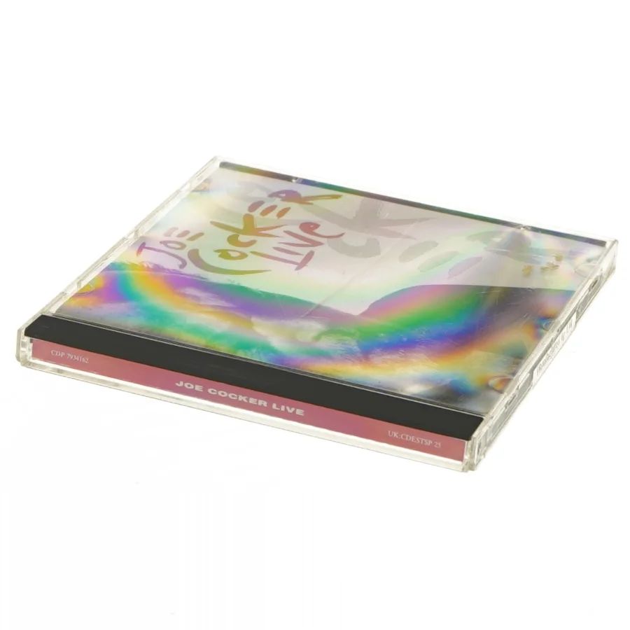 CD Joe Cocker Live (str. 12,5x14 cm)