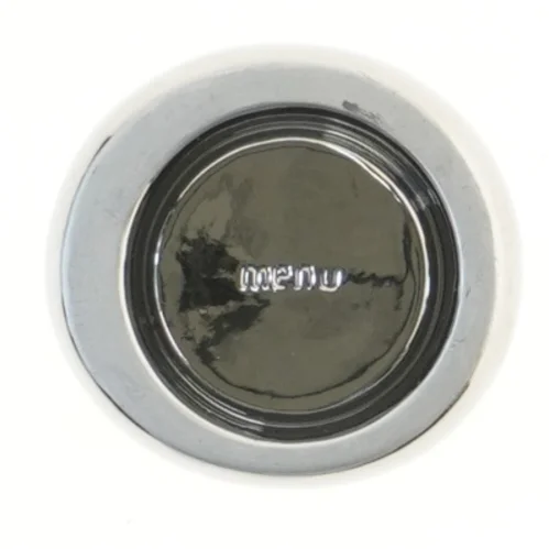 Stilfuld vase i rustfrit stål fra Menu (str. Ø 10 cm)