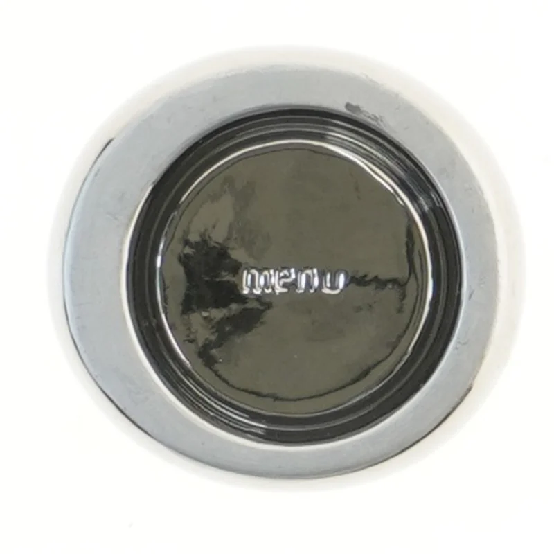 Stilfuld vase i rustfrit stål fra Menu (str. Ø 10 cm)