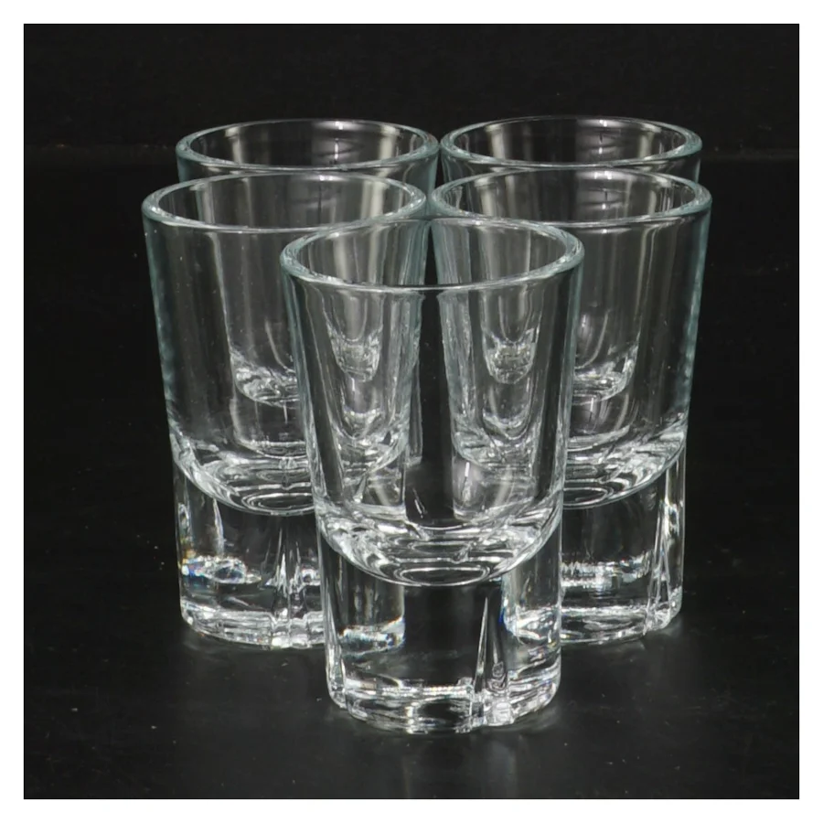 Sæt med shotglas fra Rosendahl (str. Ø 4,5x7 cm)