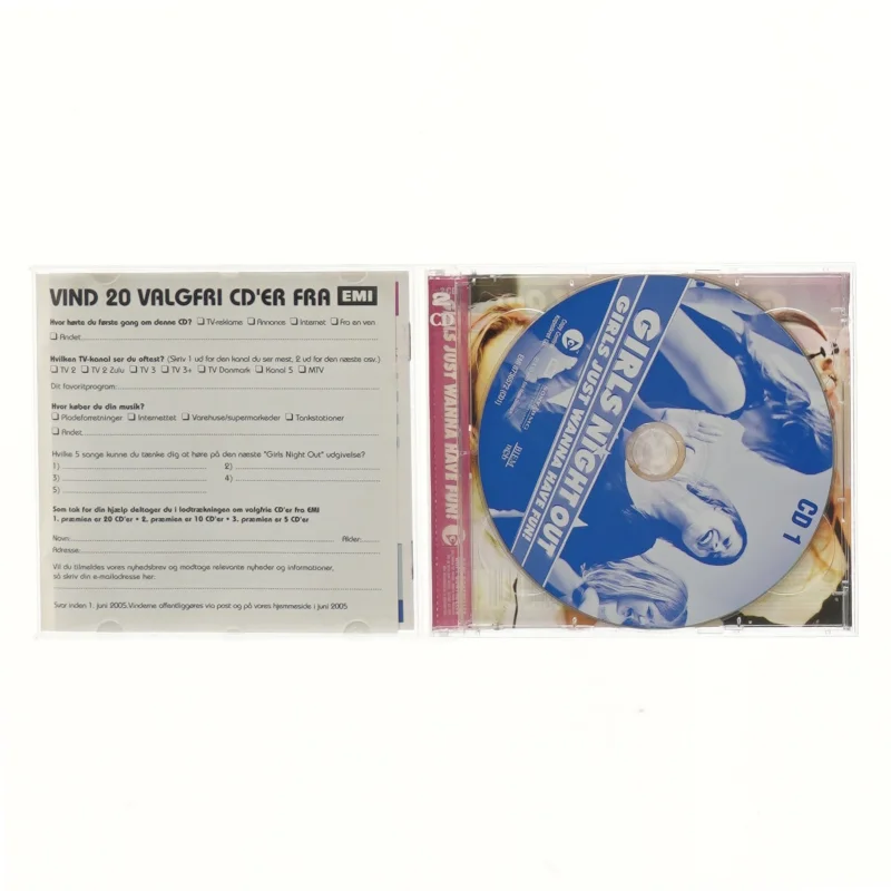 Girls Night Out CD (str. 12,5x14 cm)