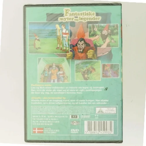 Fantastiske myter og legender: Puslingens ønske & Atlantis – den forsvundne by (DVD)