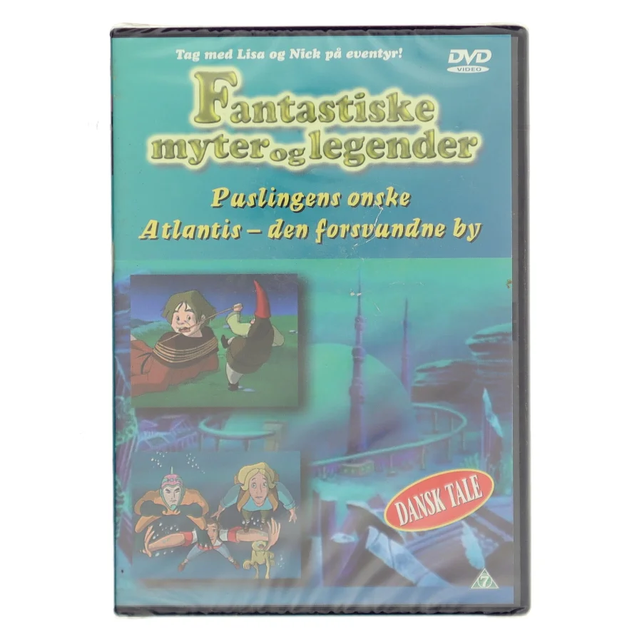 Fantastiske myter og legender: Puslingens ønske & Atlantis – den forsvundne by (DVD)