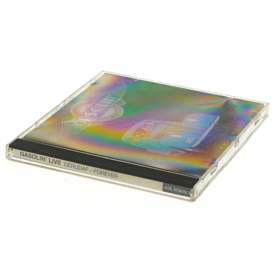 CD Gasolin' Live Derudaf Forever fra Columbia (str. 12,5x14 cm)