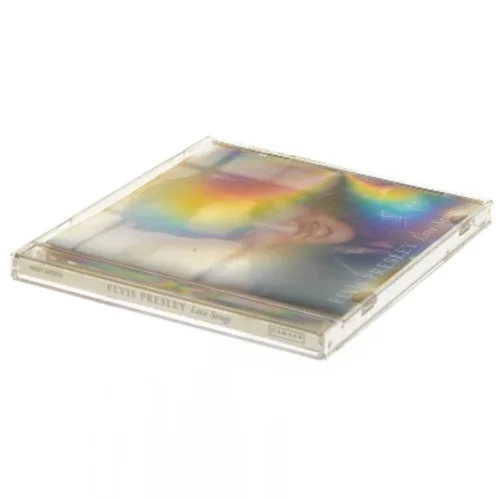 Elvis Presley CD: Love Songs fra Camden (str. 12,5x14 cm)