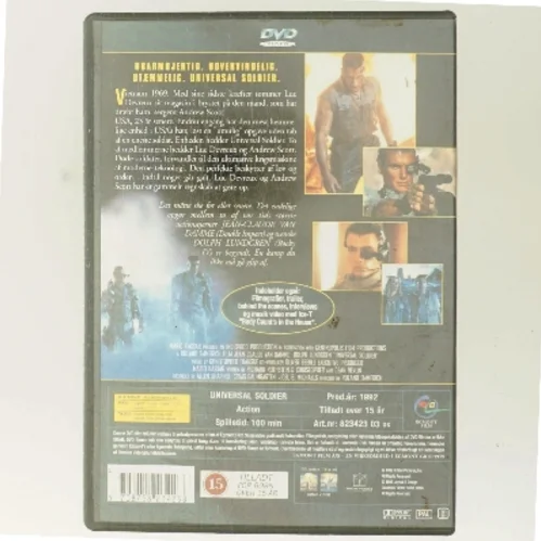 Universal Soldier med Jean-Claude Van Damme (DVD)
