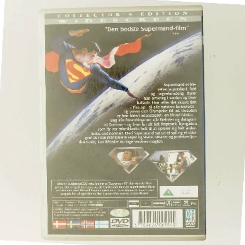 Superman III med Christopher Reeve (DVD)