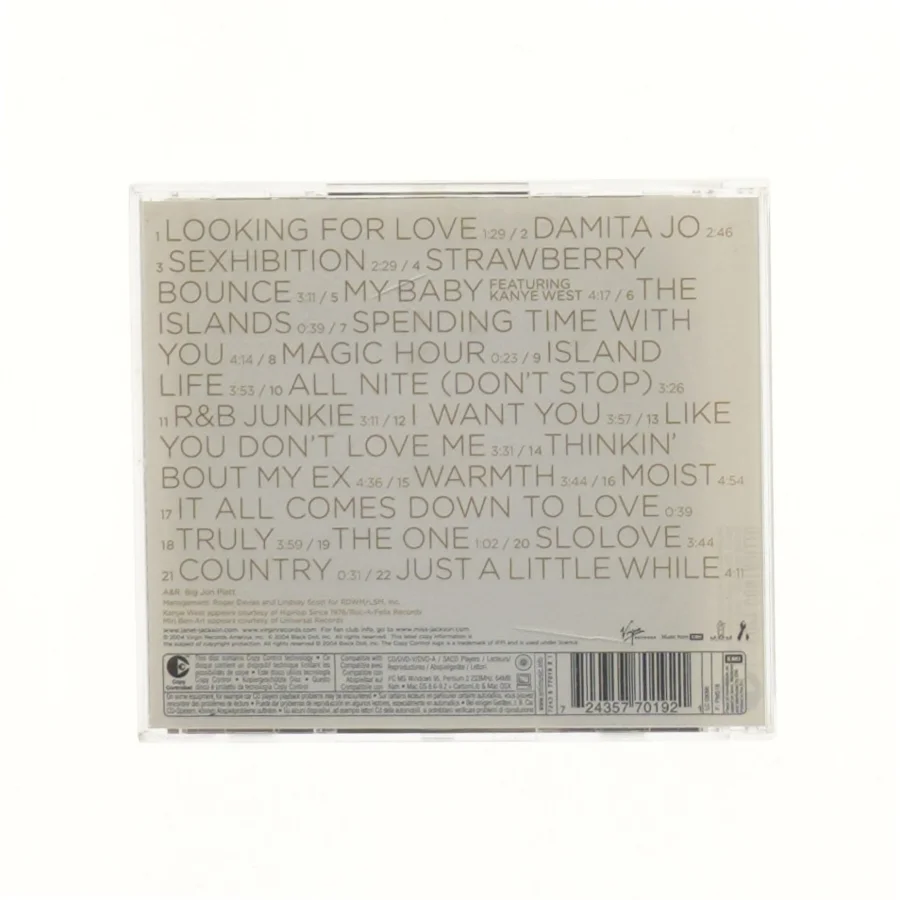 CD album: Damita Jo (str. 12,5x14 cm)