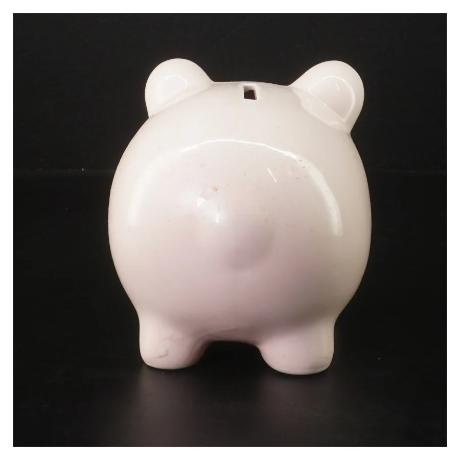 Keramik sparegris (str. 15x12x11 cm)