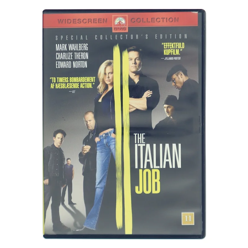 The Italian Job med Mark Wahlberg (DVD)