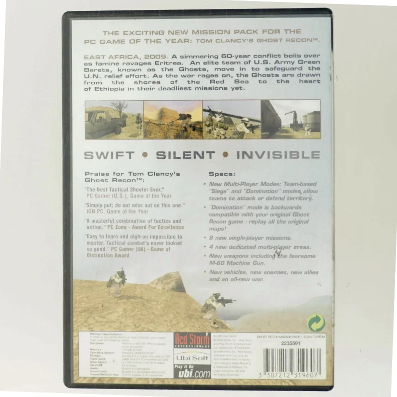 Tom Clancy's Ghost Recon: Desert Siege (DVD)