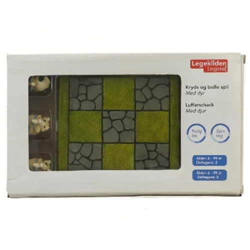 Kryds og bolle spil med dyr