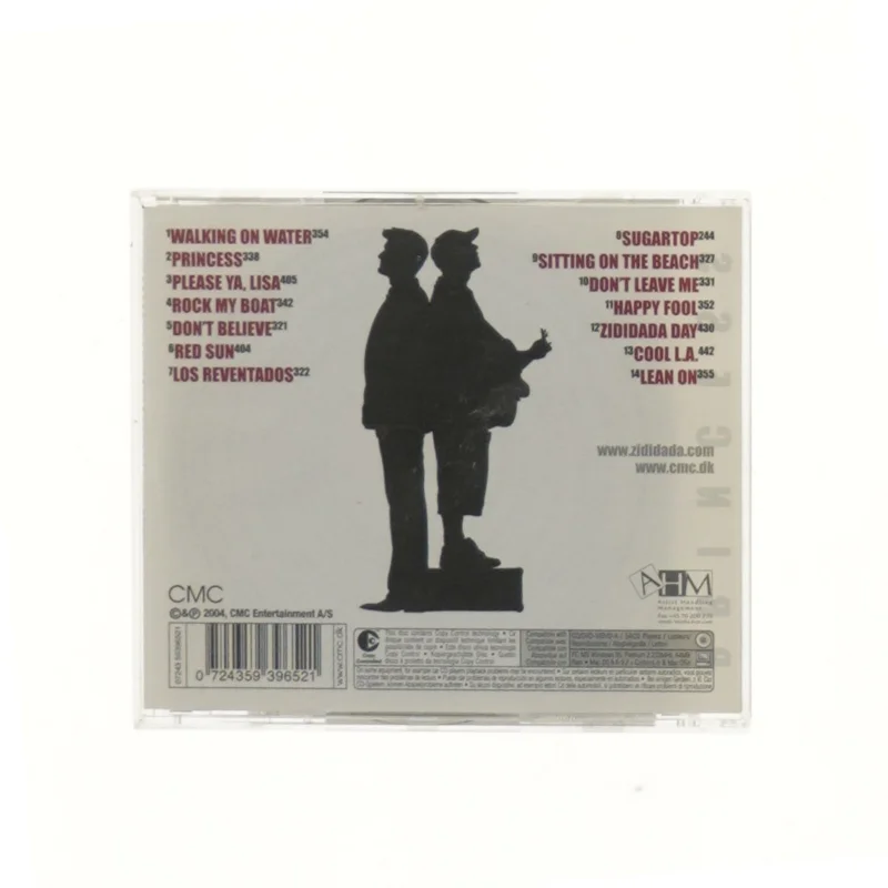 CD-album: Greatest Hitz af ZIDIDADA (str. 12,5x14 cm)