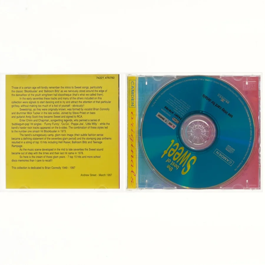 The Best of Sweet CD