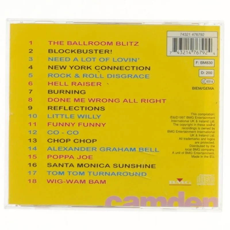 The Best of Sweet CD