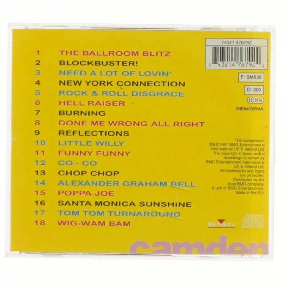 The Best of Sweet CD