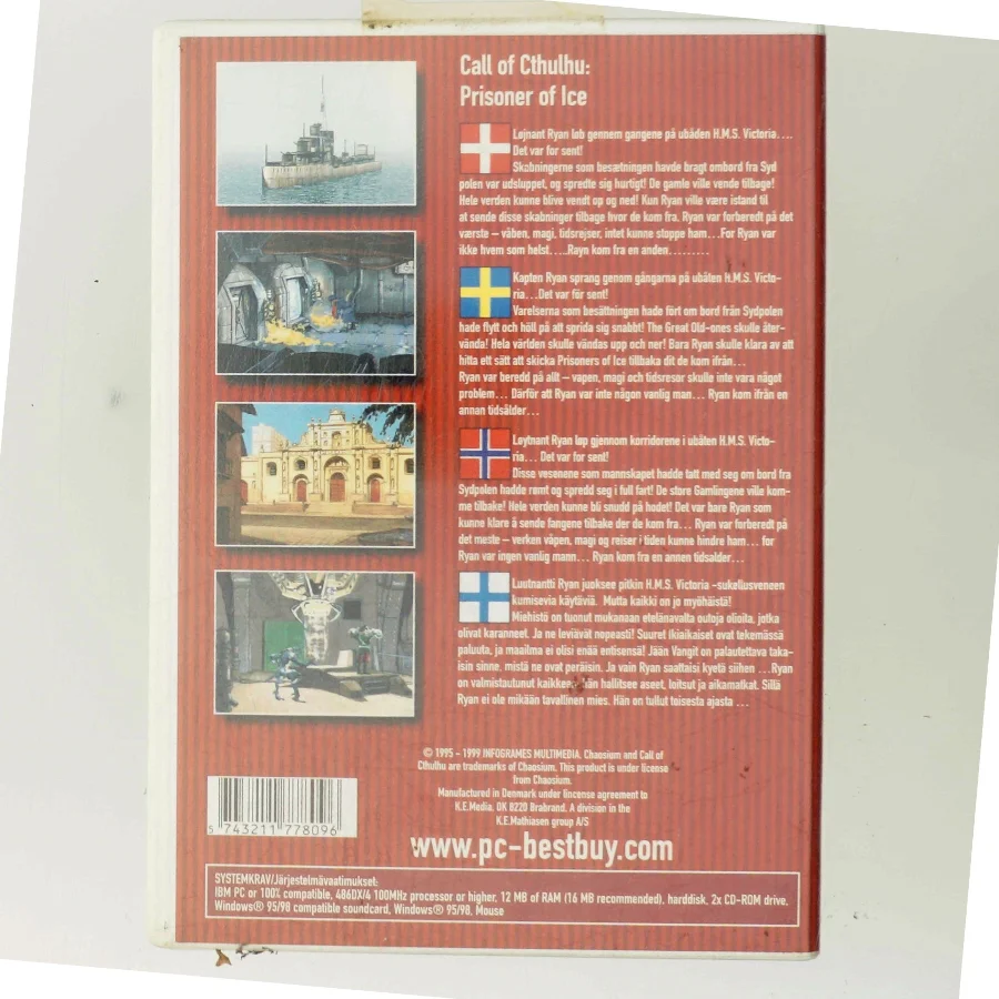 Call of Cthulhu: Prisoner of Ice (DVD)