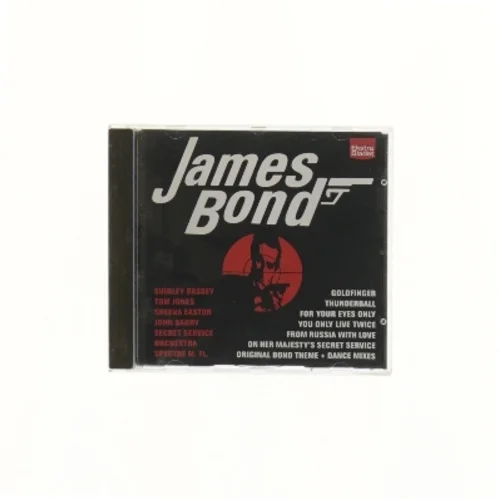 James Bond CD (str. 12,5x14 cm)