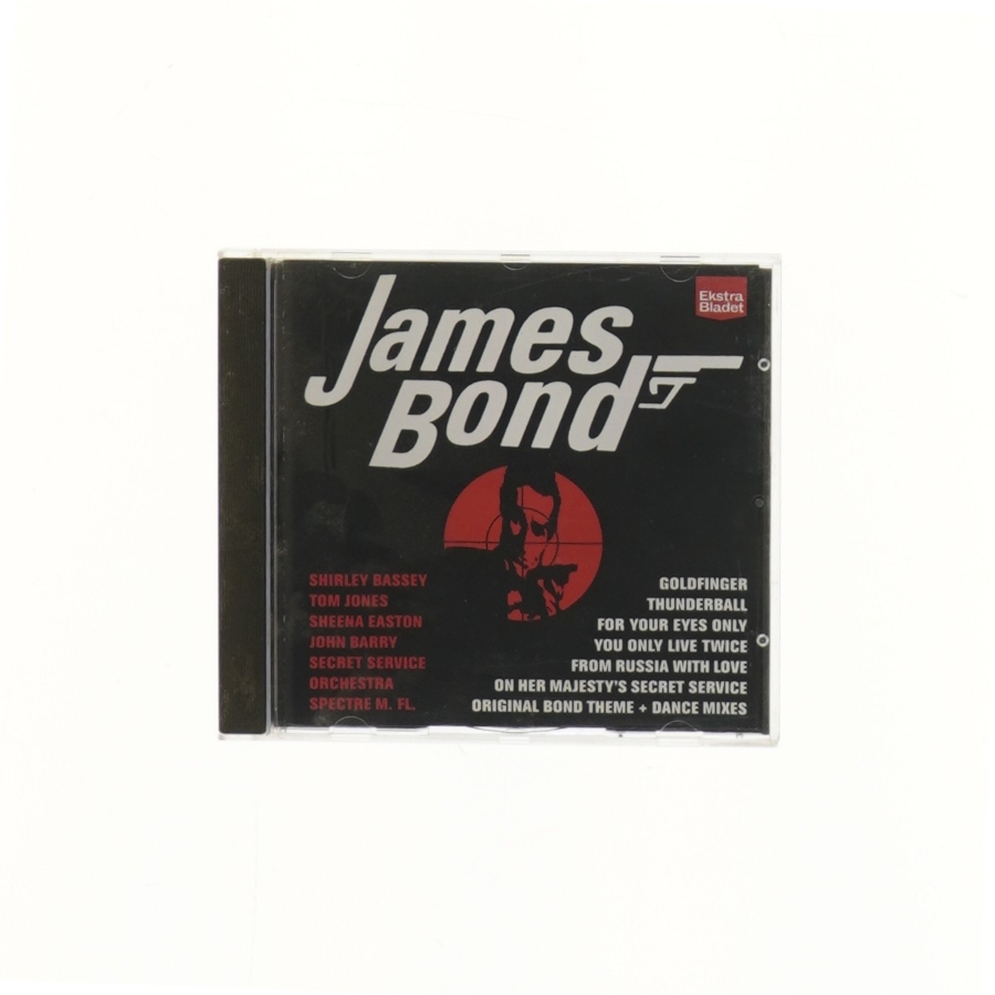James Bond CD (str. 12,5x14 cm)