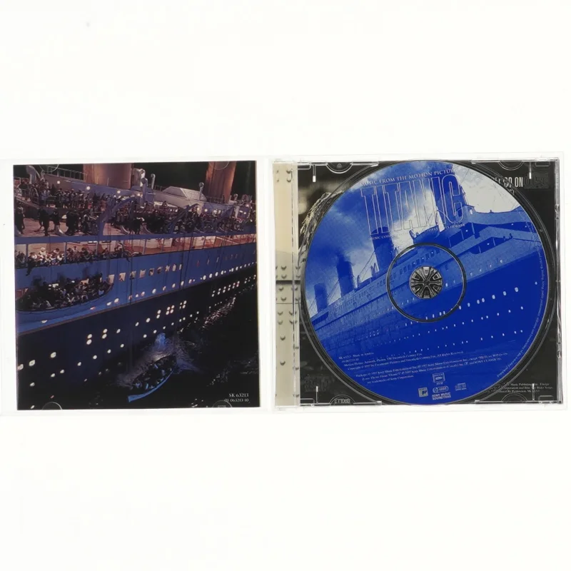 Titanic soundtrack CD fra Sony Classical