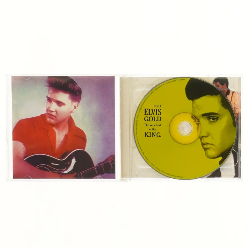 Elvis Gold - The Very Best of the King CD (str. 12,5x14 cm)