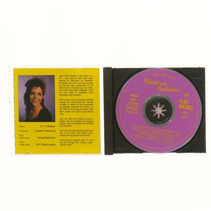 Musicals & Ballader CD (str. 12,5x14 cm)
