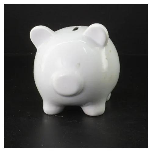 Keramisk sparegris (str. 15x12x11 cm)