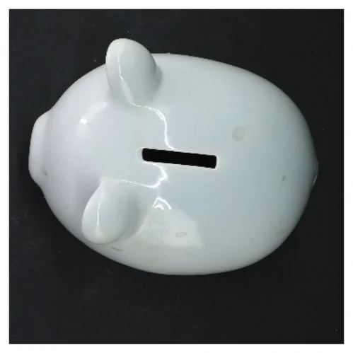 Keramisk sparegris (str. 15x12x11 cm)