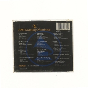 CD: Grammy Nominees 1995 fra Sony Music (str. 12,5x14 cm)