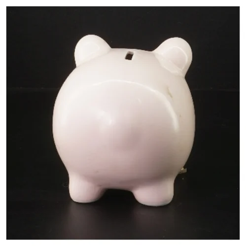 Sparegris i keramik (str. 15x12x11 cm)