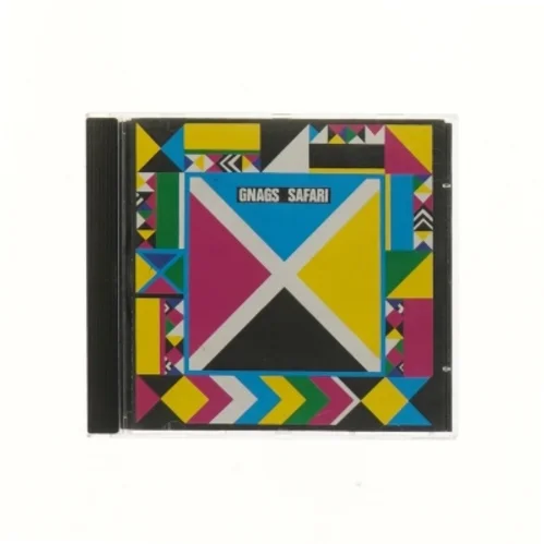CD med albummet Safari af Gnags (str. 12,5x14 cm)