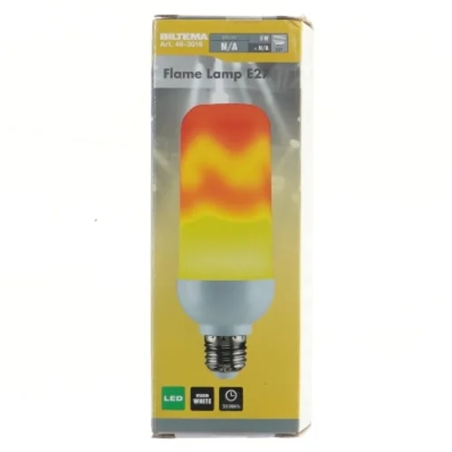 Flammeeffekt LED-pære E27 fra Biltema