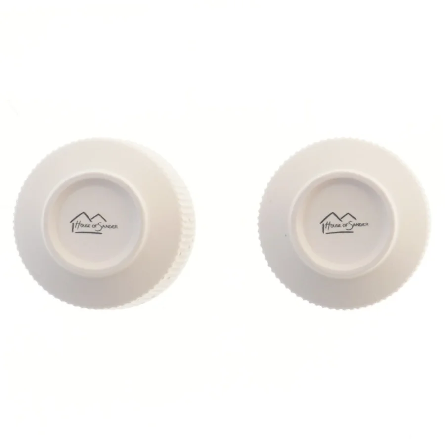 2 keramik kopper fra House of Sander fra House of Sander (str. 2 stk Ø 7 cm)