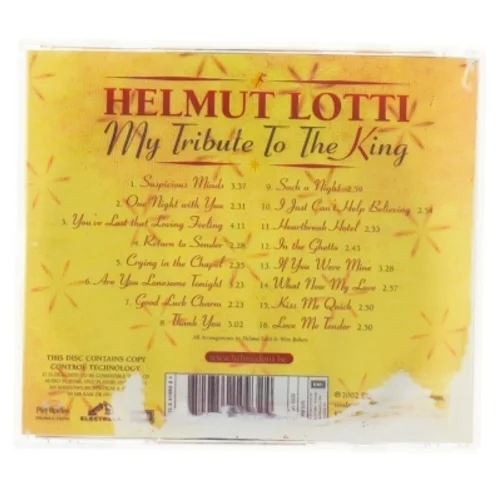 Helmut Lotti CD - My Tribute to the King